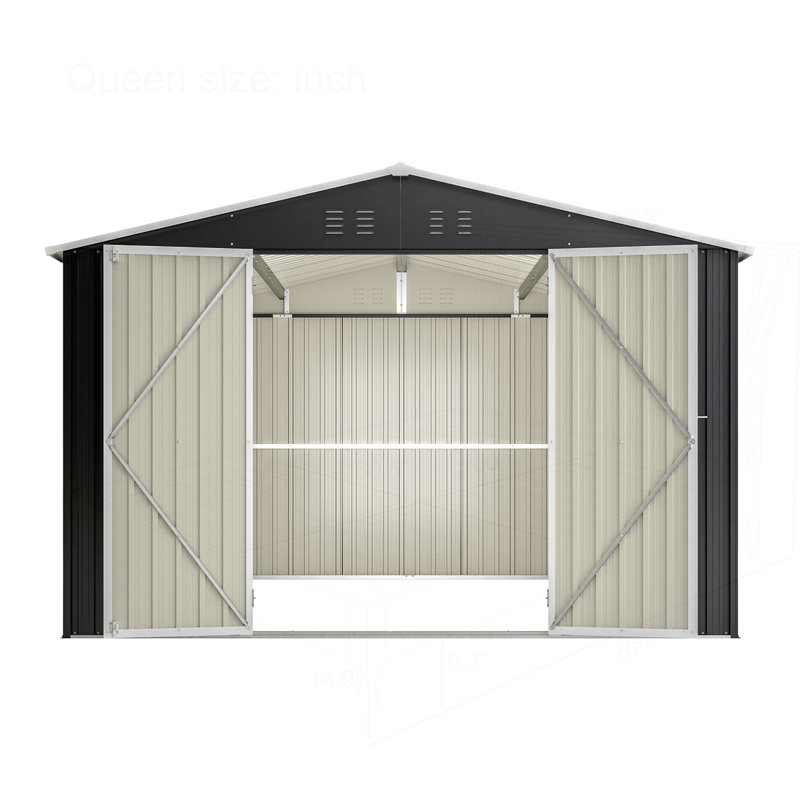 10x12 FT Outdoor Storage Shed