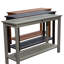 Console Eucalyptus, gris argenté