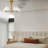 Glass Semi Flush Mount