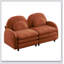 Canapé deux places modulable 2 places en tissu Teddy doux comme un nuage, dossier et accoudoirs incurvés avec soutien lombaire, coussin double couche-1391096076-1391096083