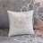Printed Comforter Set Grey/Peach