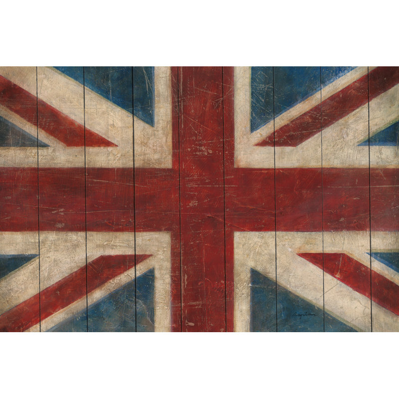 Union Jack by Avery Tillmon - Wrapped Canvas Print, 30cm H x 46cm W x 3.8cm D