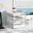 4-Tier Paper Organizer For Desk, Stackable Desk Organizer Paper Tray, Desk Accessories & Workspace Organizers,Clear