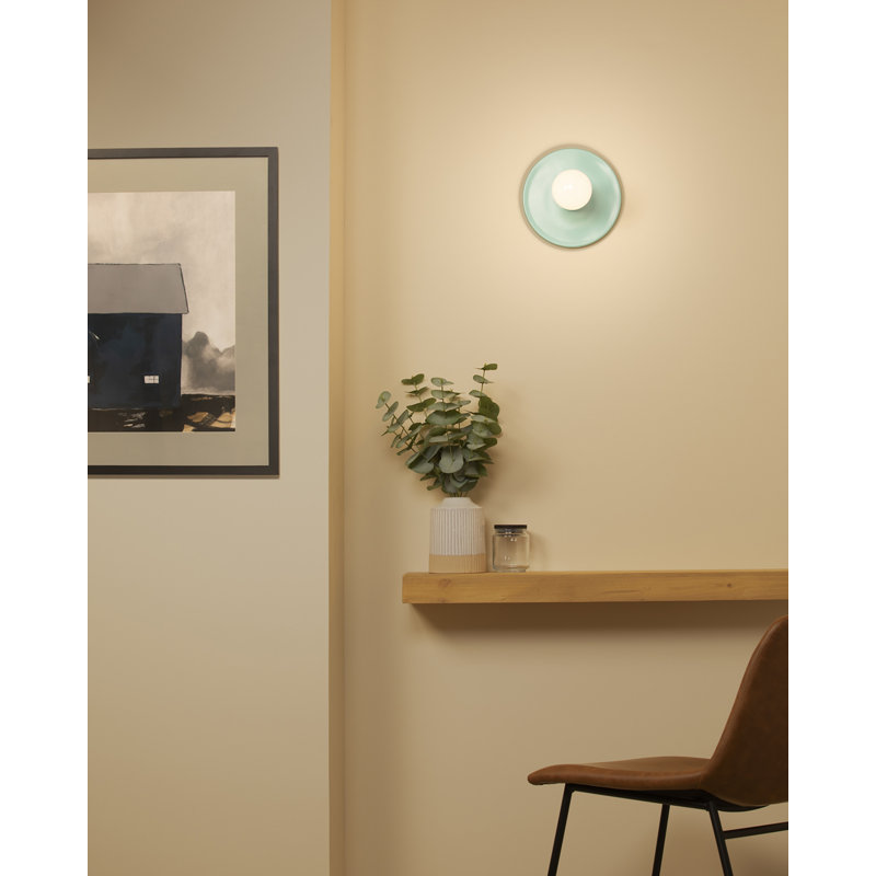 1 - Light Flush Mounted Sconce, Harvest Yellow Slate