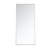 Sabine Metal Rectangle Wall Mirror-86933725-86867439