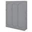 Lit escamotable polyvalent avec tablettes de rangement-336090375