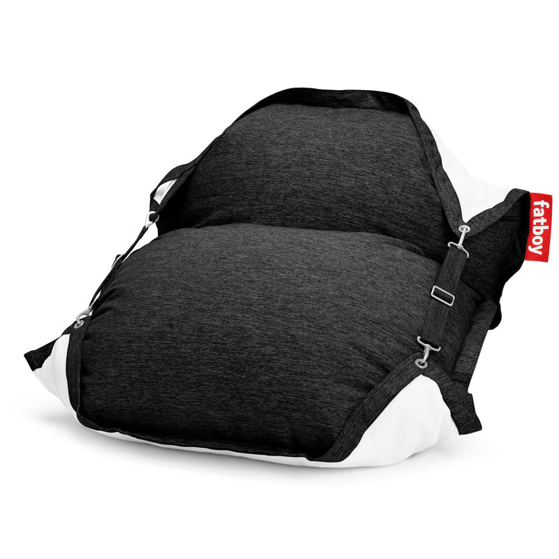 Fatboy Floatzac Bean Bag Pool Float, Thunder Gray Olefin