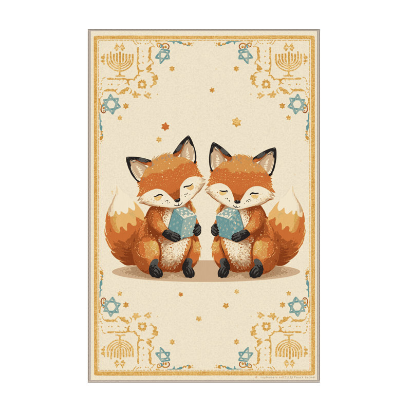 Tapis à motif abstrait moderne et contemporain doux et moelleux de style Hanoukka beige - reliure beige, 7 x 10