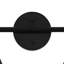 Luminaire sur rail DEL rétro contemporain en fer 30,5 po Jacobien