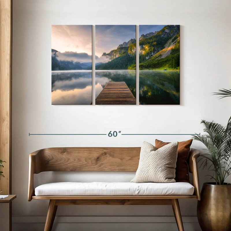 Alvord Gosauseen Lake, H 28 po x l 45 po