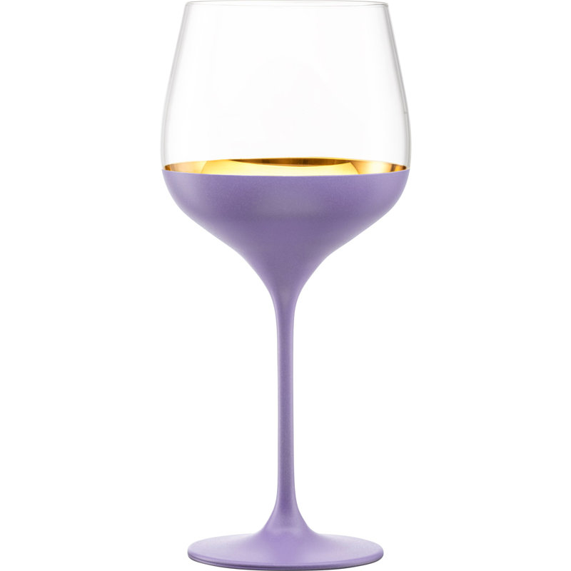 Grand verre bourgogne Oro24K, Lilas