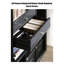 Bibliothèque Mid-Century en pin moderne avec tiroirs-300813981
