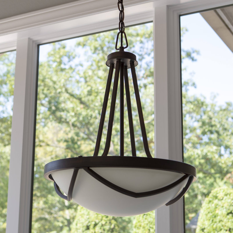 Luminaire suspendu 1 lampe à simple cuve Eufaula