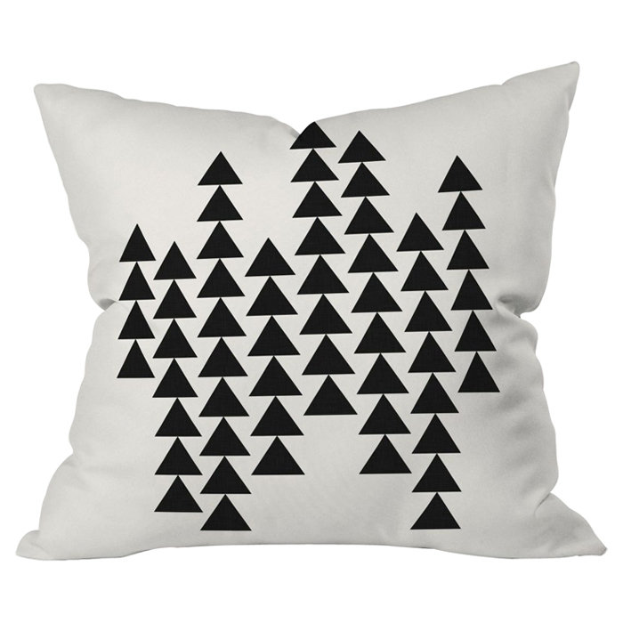 Arrowing Indoor/Outdoor Throw Pillow