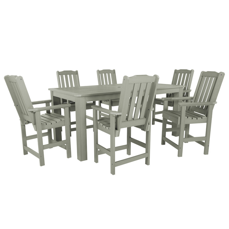 Ensemble repas pour 6 personnes Kile, Eucalyptus, L 84 po x l 42 po x H 36 po