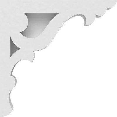 1 7/8"W X 8"D X 8"H Cornelia Architectural Grade PVC Corbel
