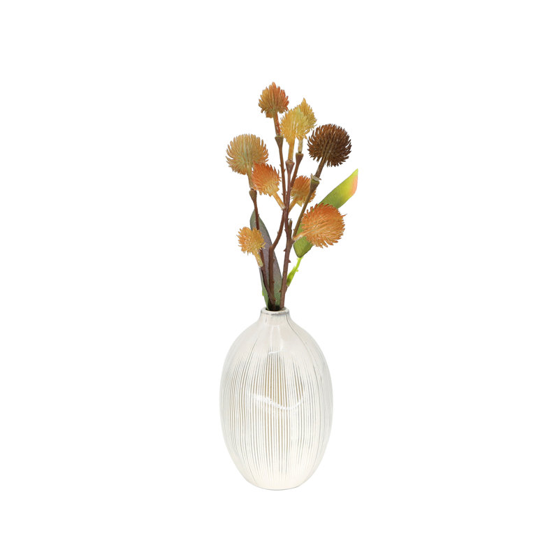 Fall Leaf Arrangement in Vase