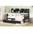Daybed, Wood Slat Support, With Bedside Shelves And Two Drawers