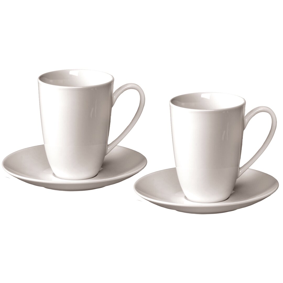 Latte Macchiatogläser-Set 4-teilig Bianco