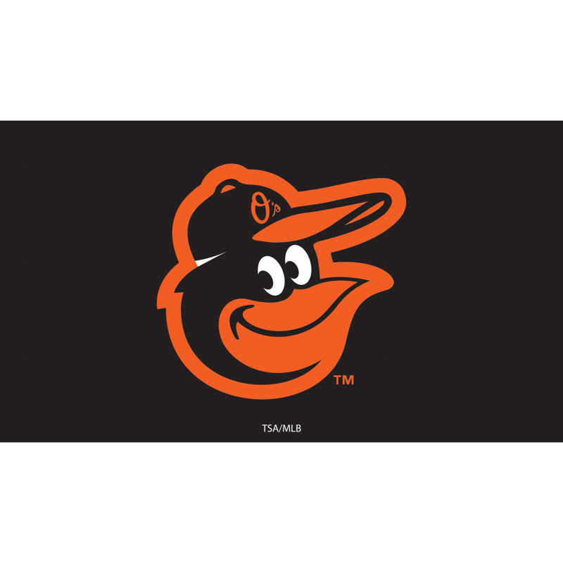 Tapis en polyester 16 po x 28 po Baltimore Orioles