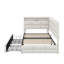 Lit de jour simple avec rangement 2 tiroirs et station de charge-852120428