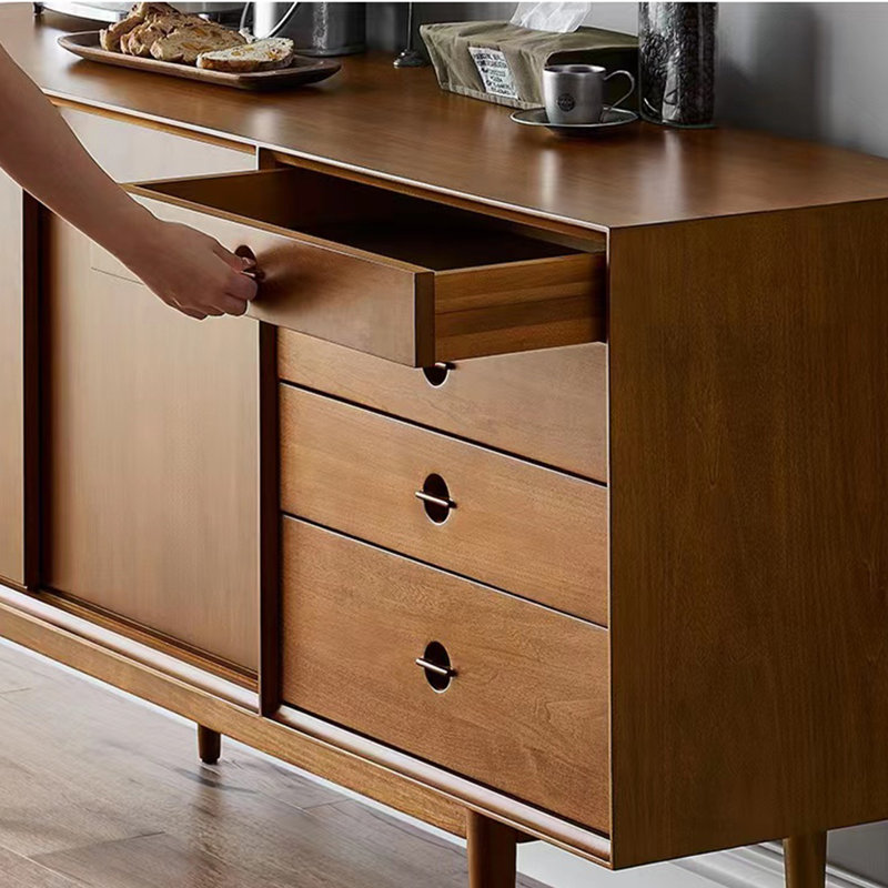 Light Luxury Beautiful Elegant Accent Cabinet Solid Wood Accent Cabinet