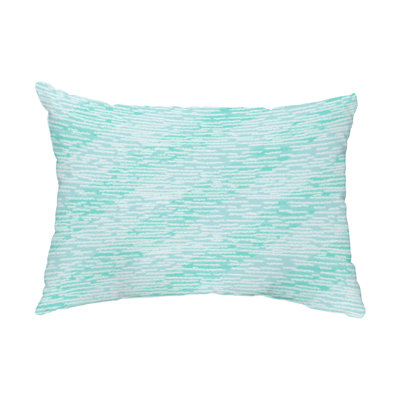  Housse et insert de coussin rectangulaire d'extérieur Marled Knit Stripe