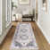 Machine Washable Rug with Rubber Backing for Living Room Vintage Non-Slip Dining Room Rug Easy-Cleaning Floor Carpet for Bedroom Office Playroom