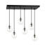 Cadesha 6 - Light Black Cluster Pendant-1784586564