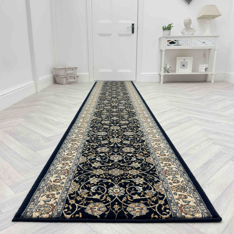 Runner Floral Area Rug, Runner 66 x 330 cm
