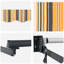 VidaXL Polyester Cover Retractable Patio Awning-125122156-125122177-125122205