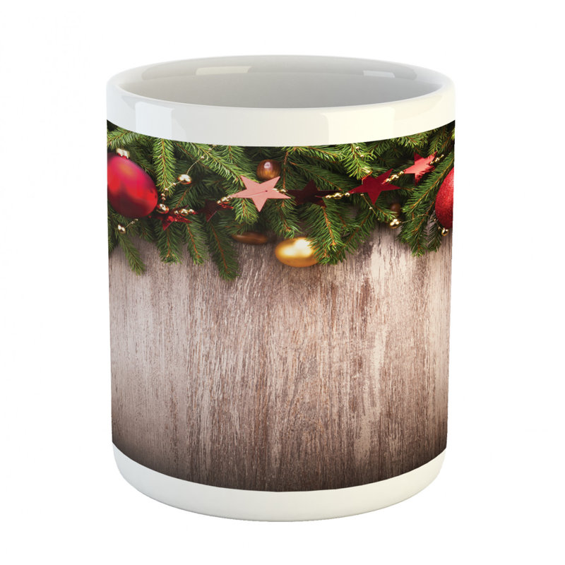 Grande tasse à café ornements