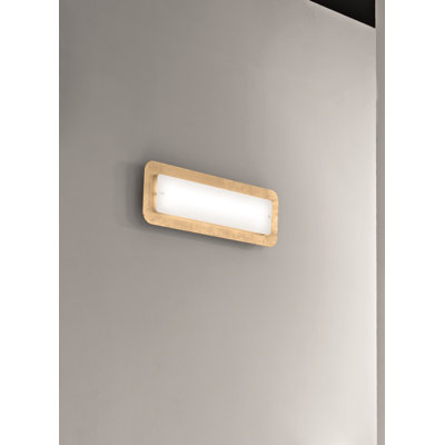 Pop-Up Glass Flush Mounted Sconce