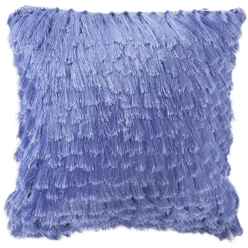 Reversible Throw Pillow, 22" x 22", Lilac