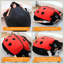 Coussin coccinelle portatif, mignon et chaud, en peluche amovible et surdimensionné (60 cm) pour enfants et adultes, pour soulager le stress