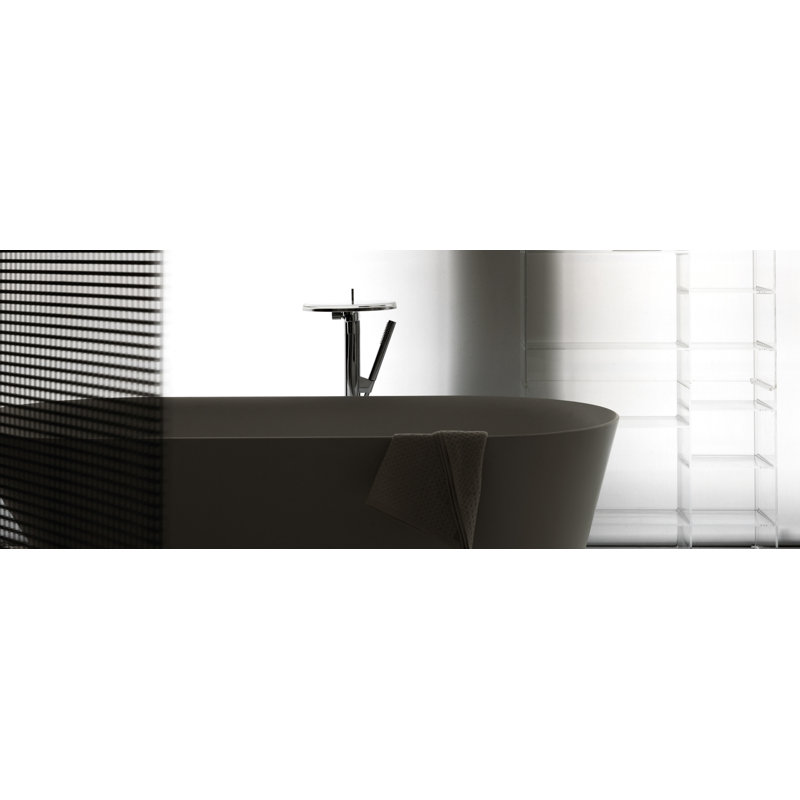 Kartell Decorative Tray, Smoky Gray