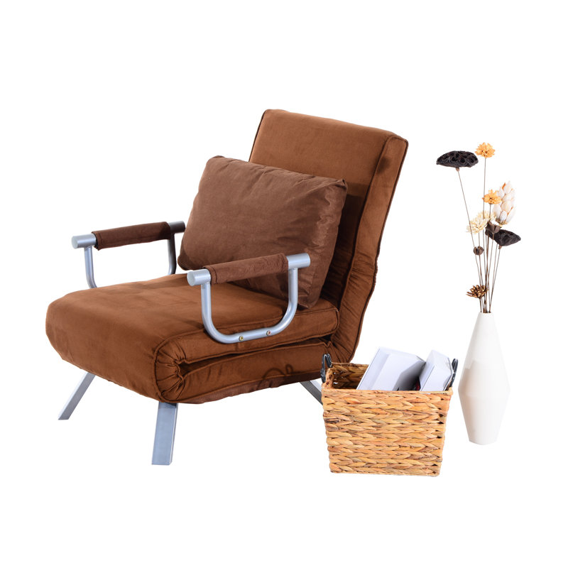 Twin 26.75'' Upholstered Futon Chair