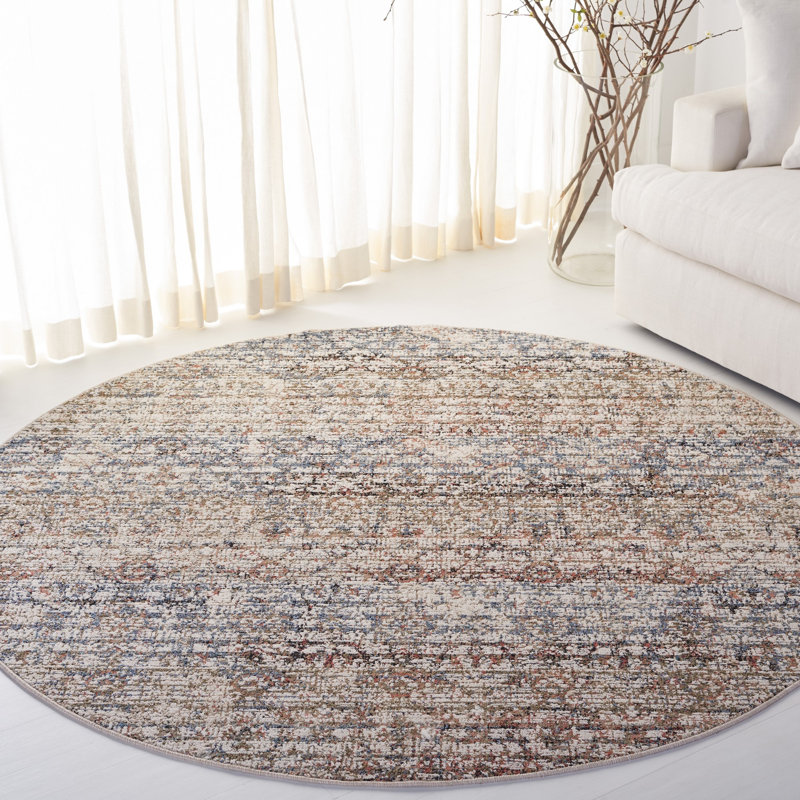 Lauren Ralph Lauren Performance Oriental Rug, Round 6'7"
