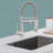 GAWEZA Pull Down Kitchen Faucet