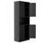 Metal Kitchen Pantry Cabinet Adjustable Shelves