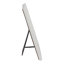 Cadre photo en résine avec motif strié - Cadre photo décoratif pour décoration murale de hall d'entrée ou décoration de bureau - Blanc-560215139