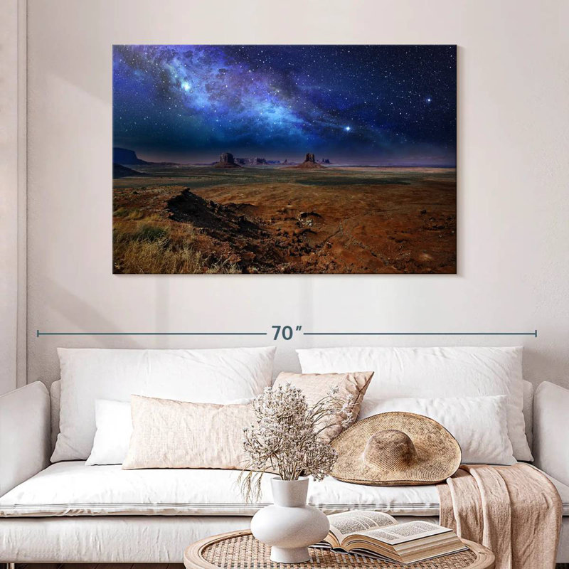 Alvord Starlit Monument Valley, 32" H x 48" W
