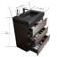 Meuble-lavabo en noyer Valdes-121112283-121112281