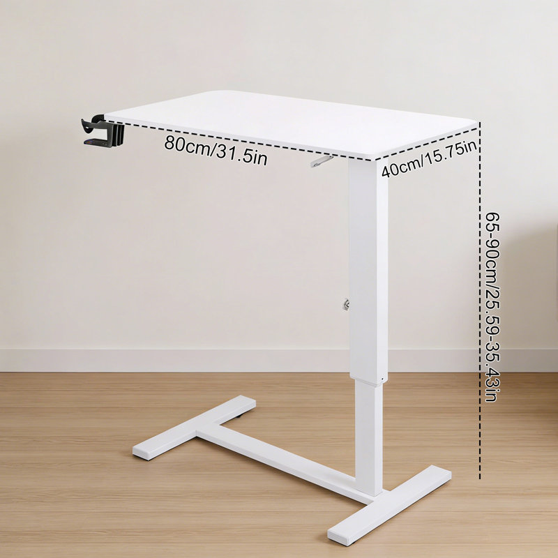 Adjustable Mobile Rolling Laptop Desk