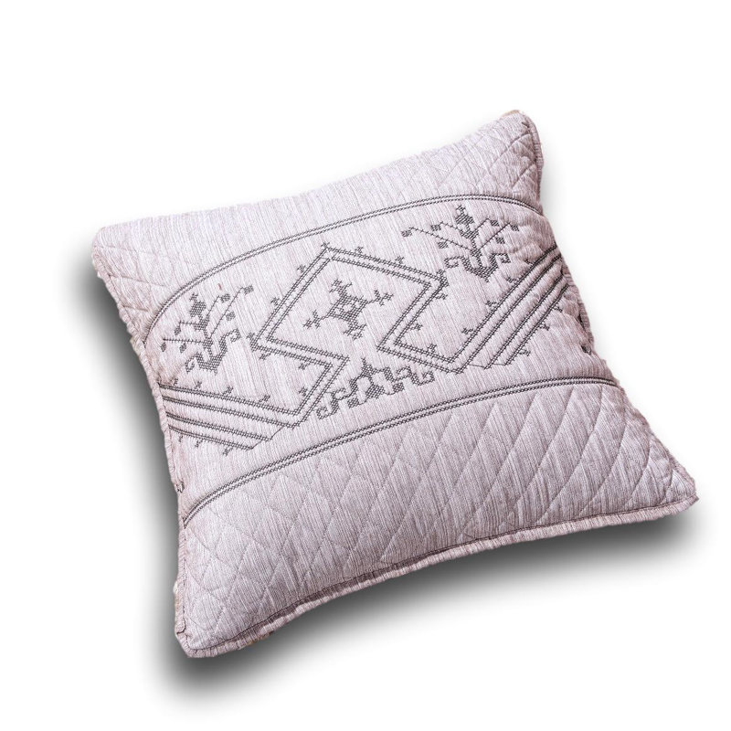 Polyester Geometric Sham Set