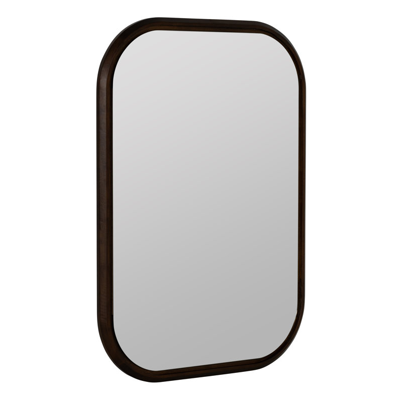 Rectangle Solid Wood Wall Mirror