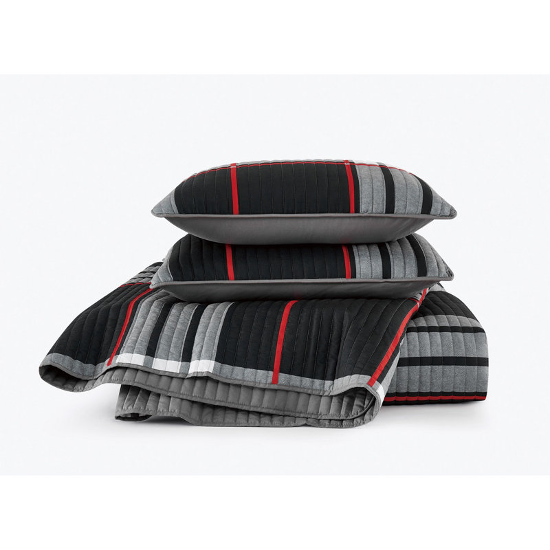 Truly Soft Danbury Plaid Quilt Set, Twin Duvet Cover + 1 Standard Sham