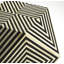 Zanzibar Bone Inlay Side Table