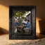 Cadre photo noir 3 pièces 5 po x 7 po avec finition décorative noire