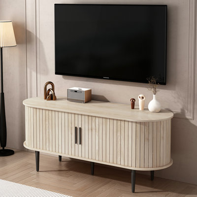 Meuble télé 47 po avec armoire moderne